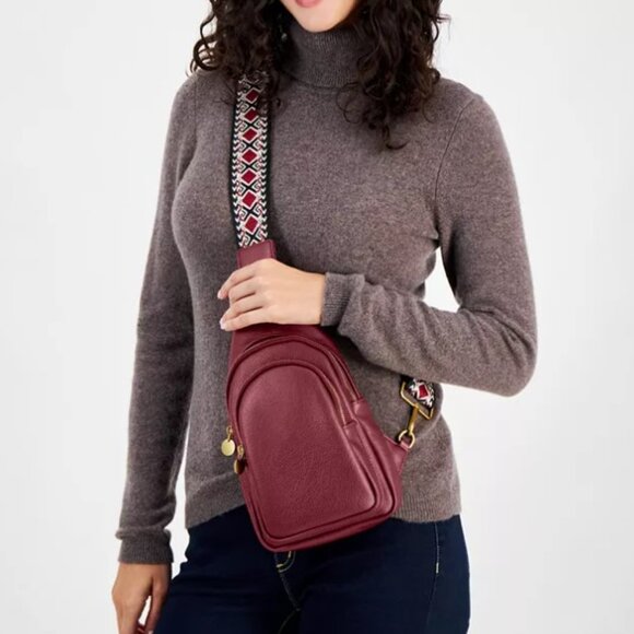 Webbing Strap Small Sling Bag - Picture 2 of 4